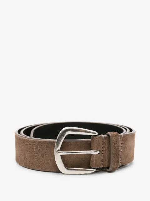 Officine Creative ceinture en daim à boucle