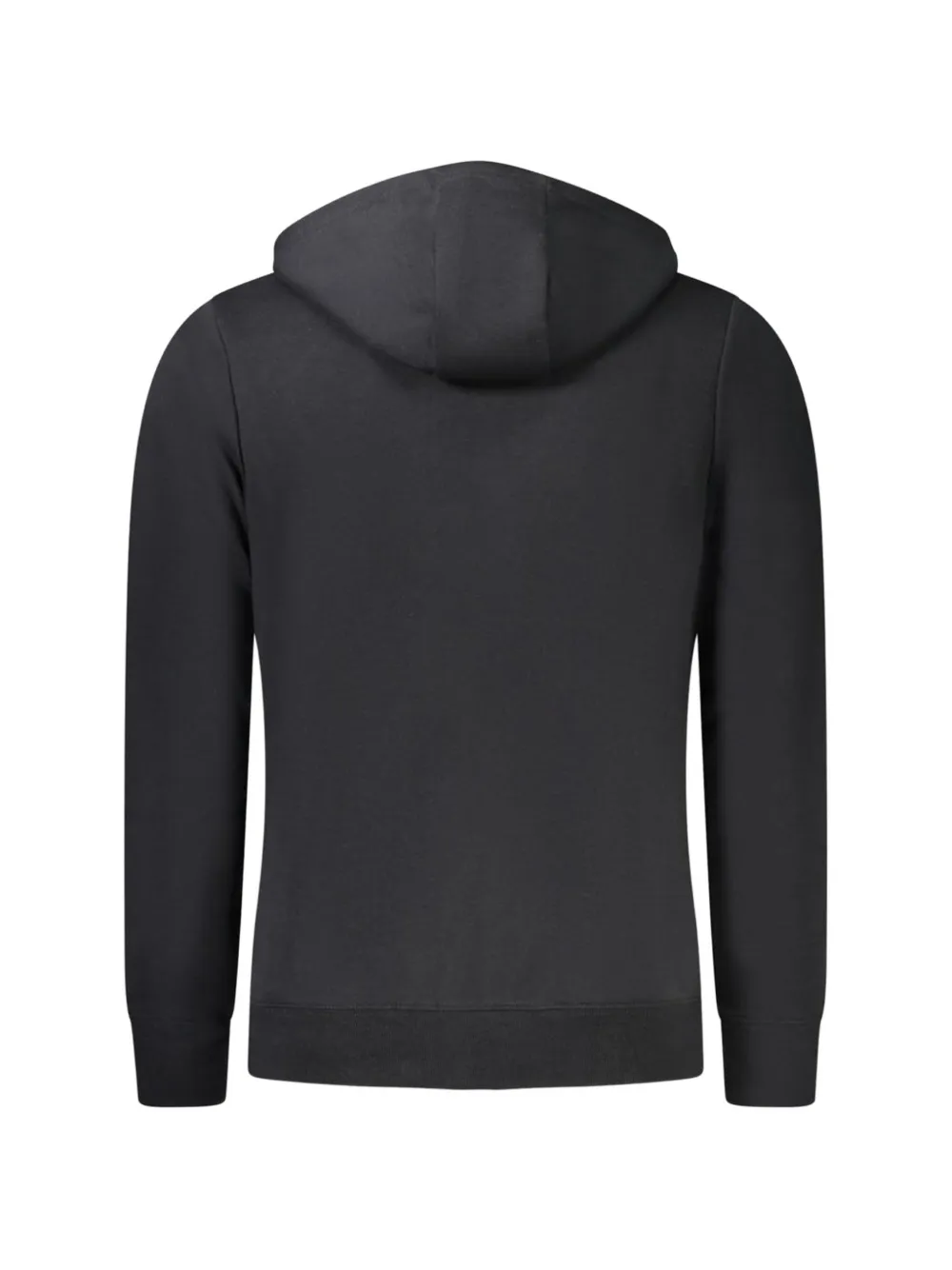 NORWAY 1963 zip-up drawstring hoodie Zwart