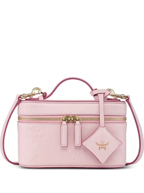 MCM Aren Maxi Monogram leather vanity case