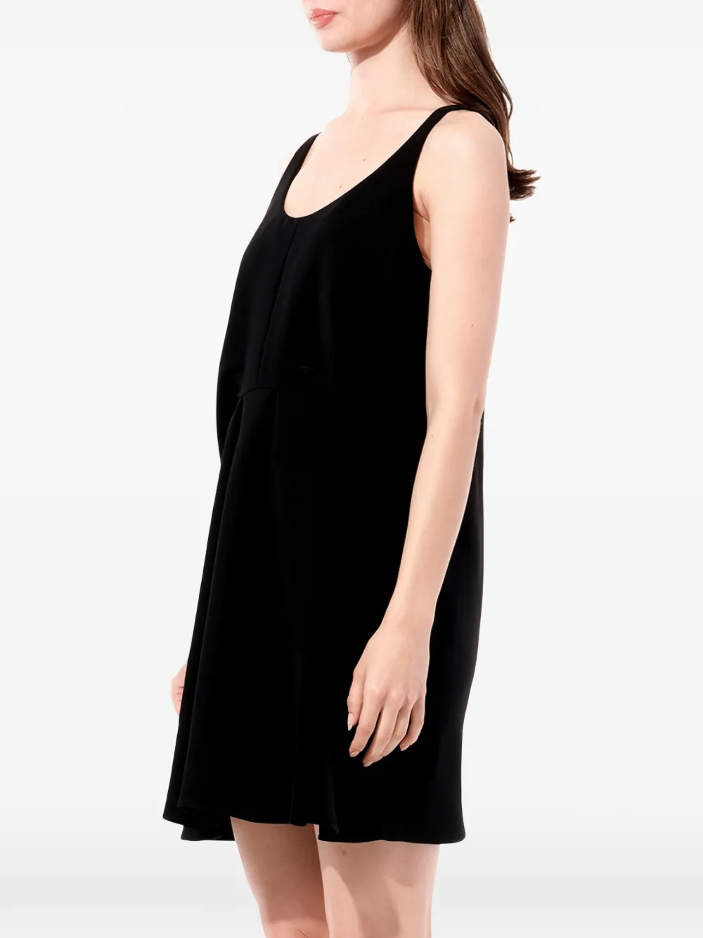 Balenciaga Mouwloze jurk Zwart