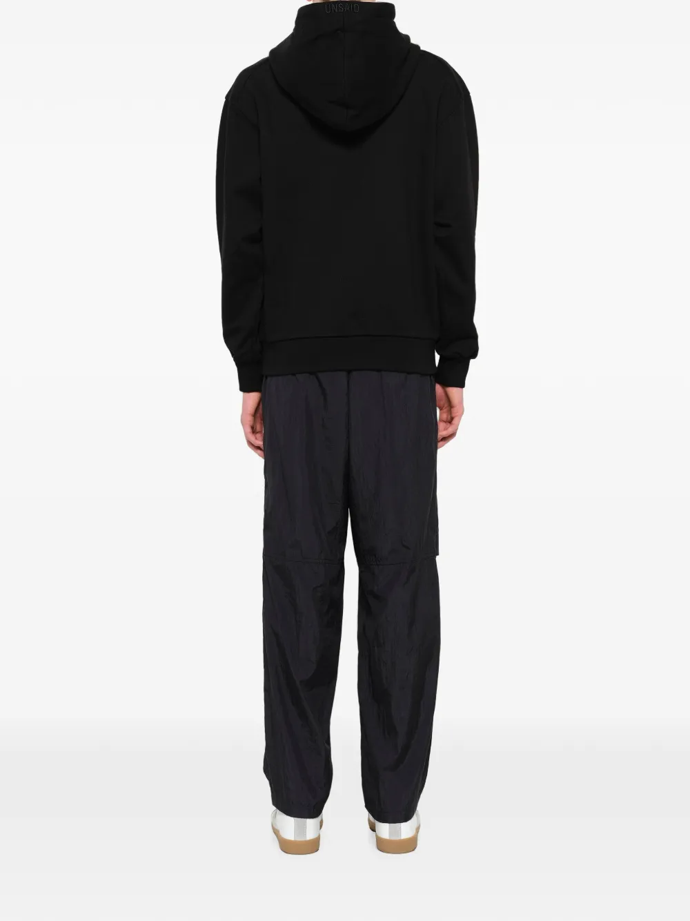 Juun.J Hoodie met print Zwart