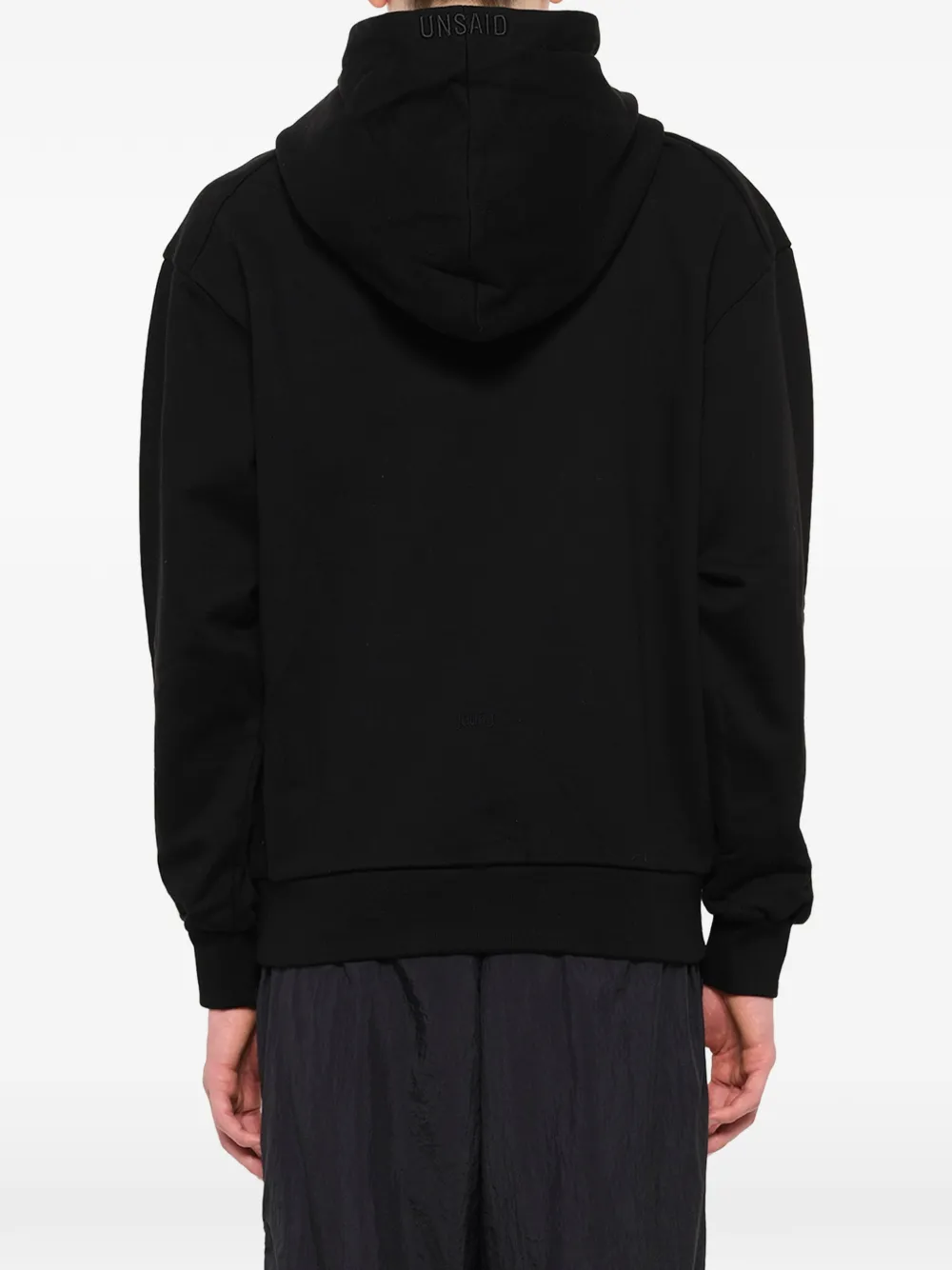 Juun.J Hoodie met print Zwart