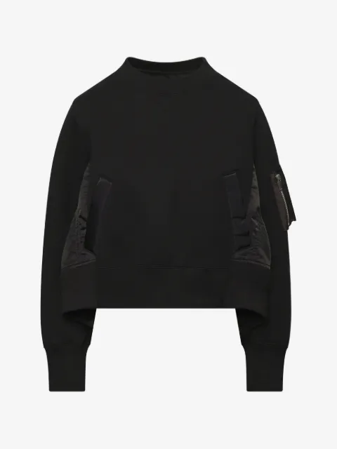 sacai suéter Sponge Sweat