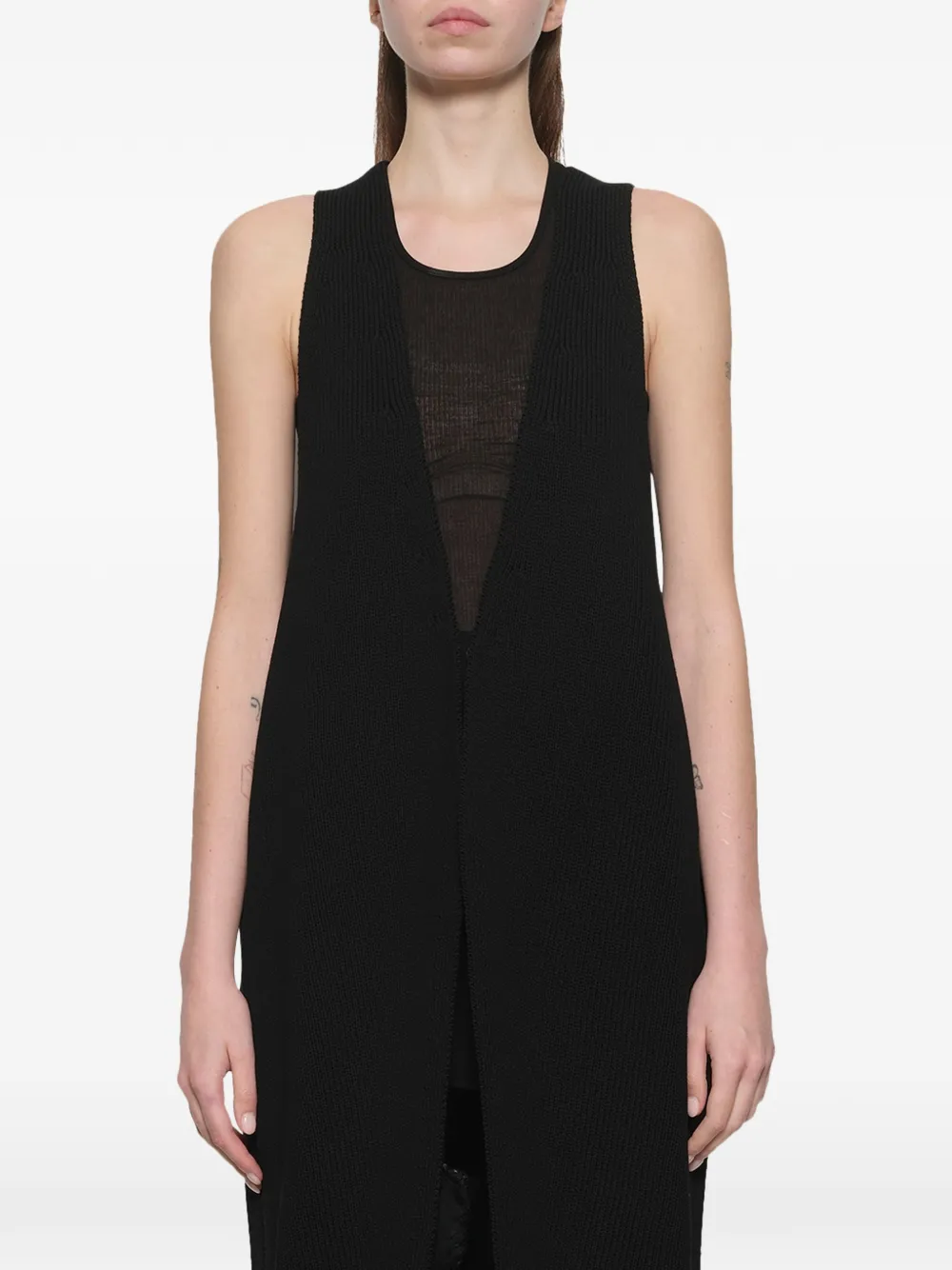  Rick Owens Cappotto Cyclops Oversize - Nero 