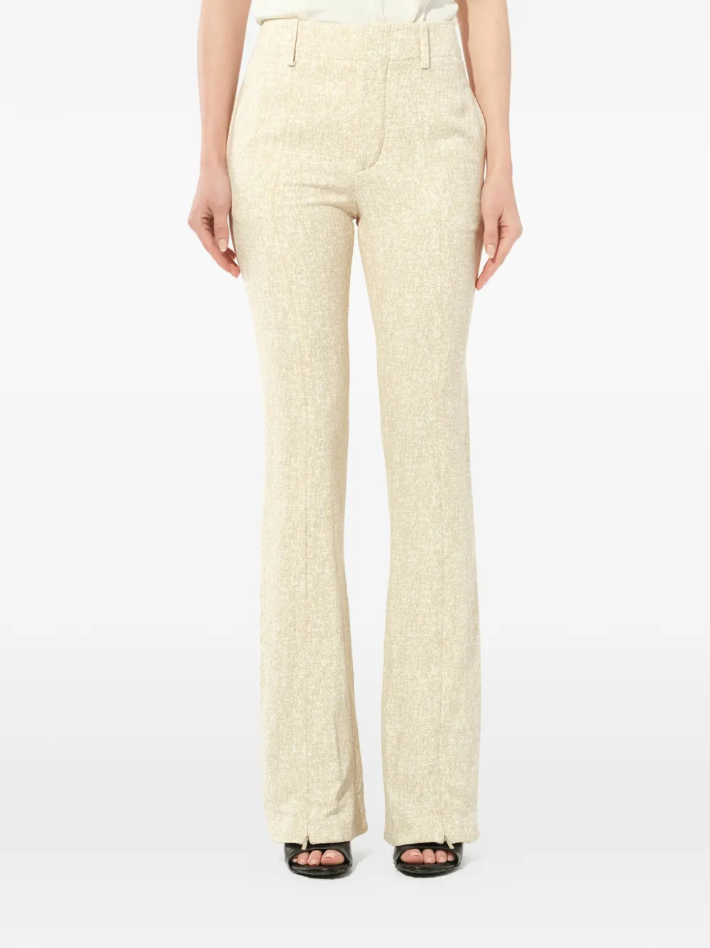 Chloé split-cuff trousers - Nude