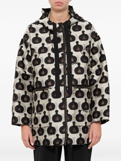 Lanvin printed parka