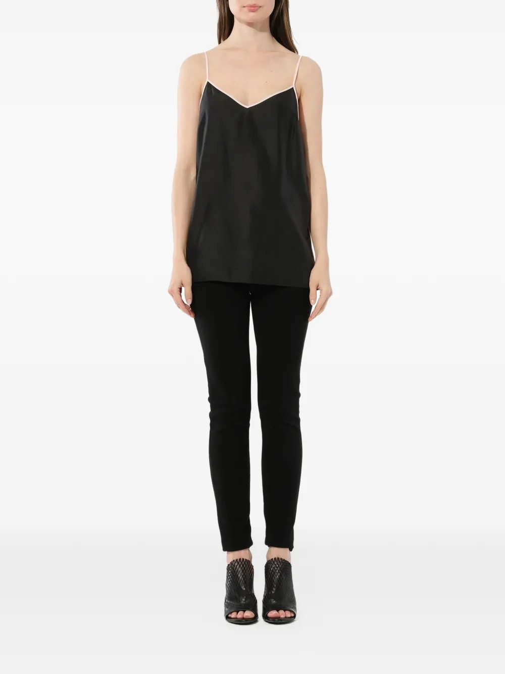 PUCCI Mouwloze top Zwart