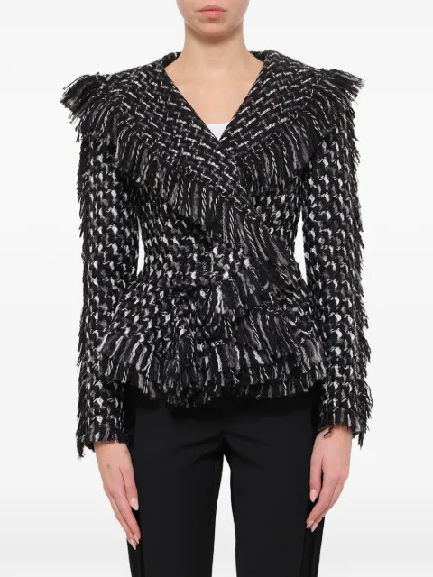 Lanvin fringe-trimmed jacket