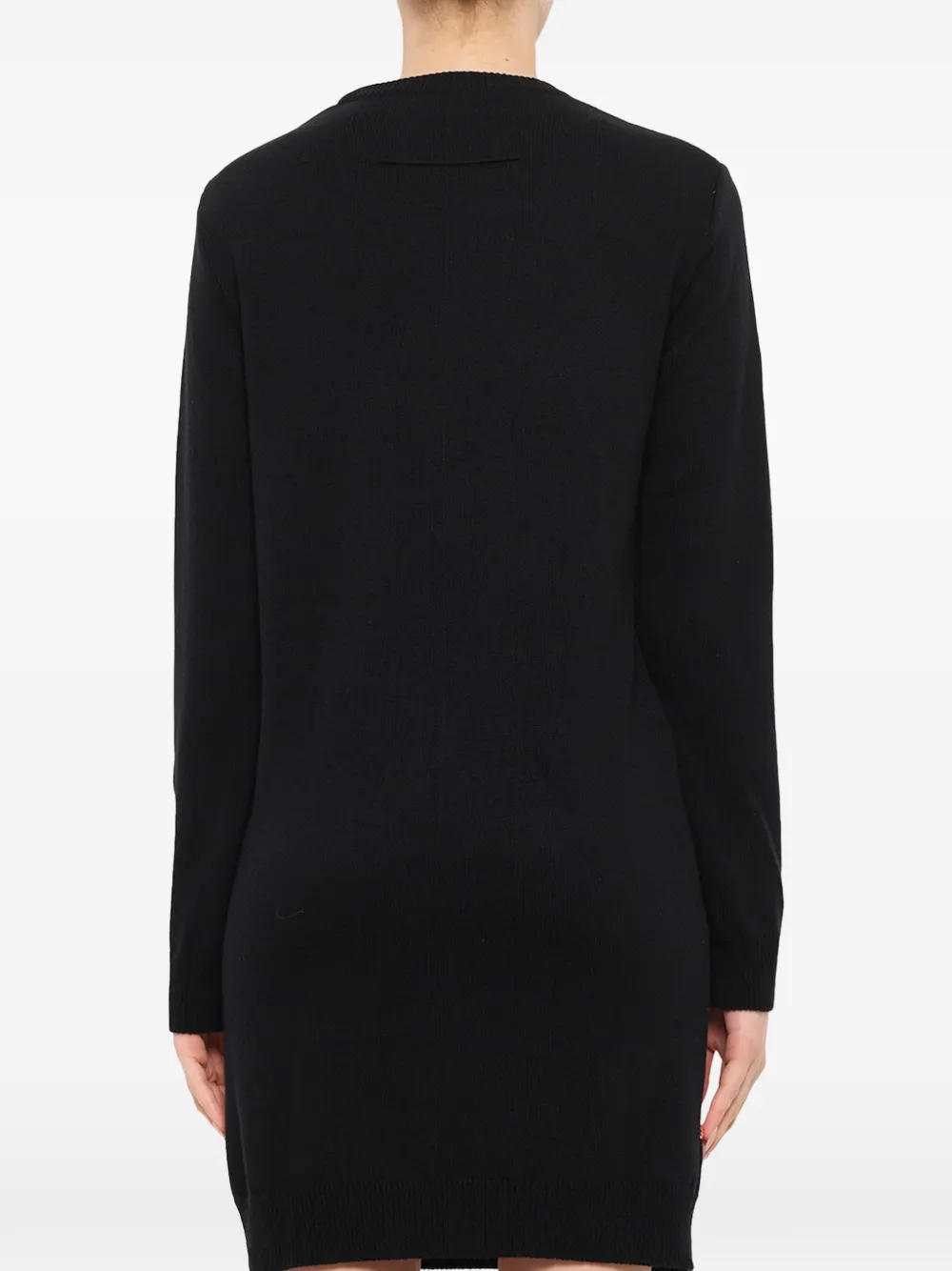 Givenchy Gestreepte mini-jurk verfraaid met pailletten Zwart