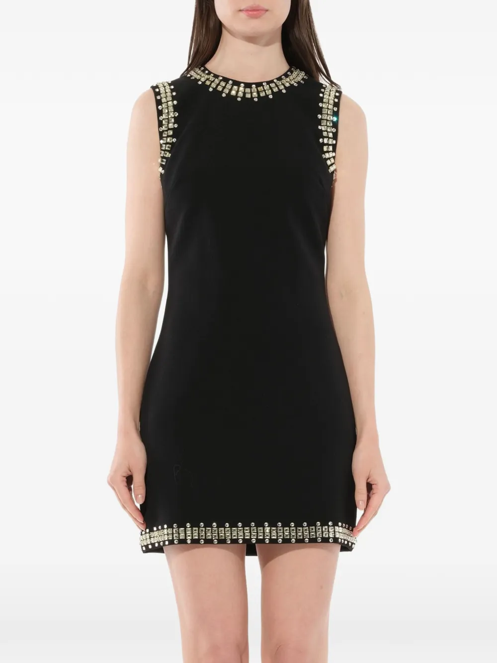 Givenchy crystal-embellished sleeveless dress - Schwarz