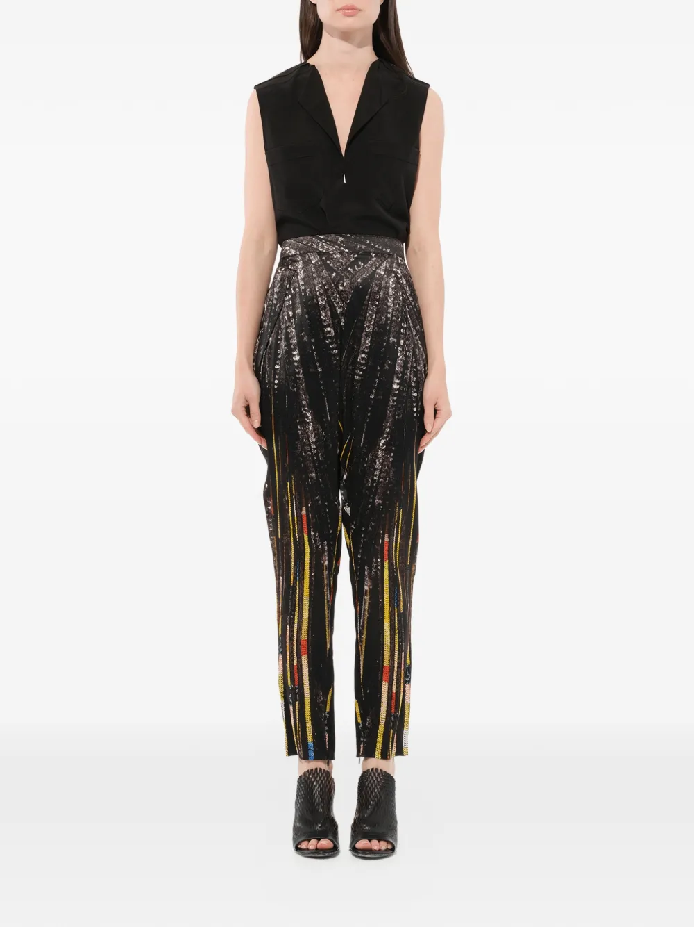 Givenchy Broek verfraaid met pailletten Zwart