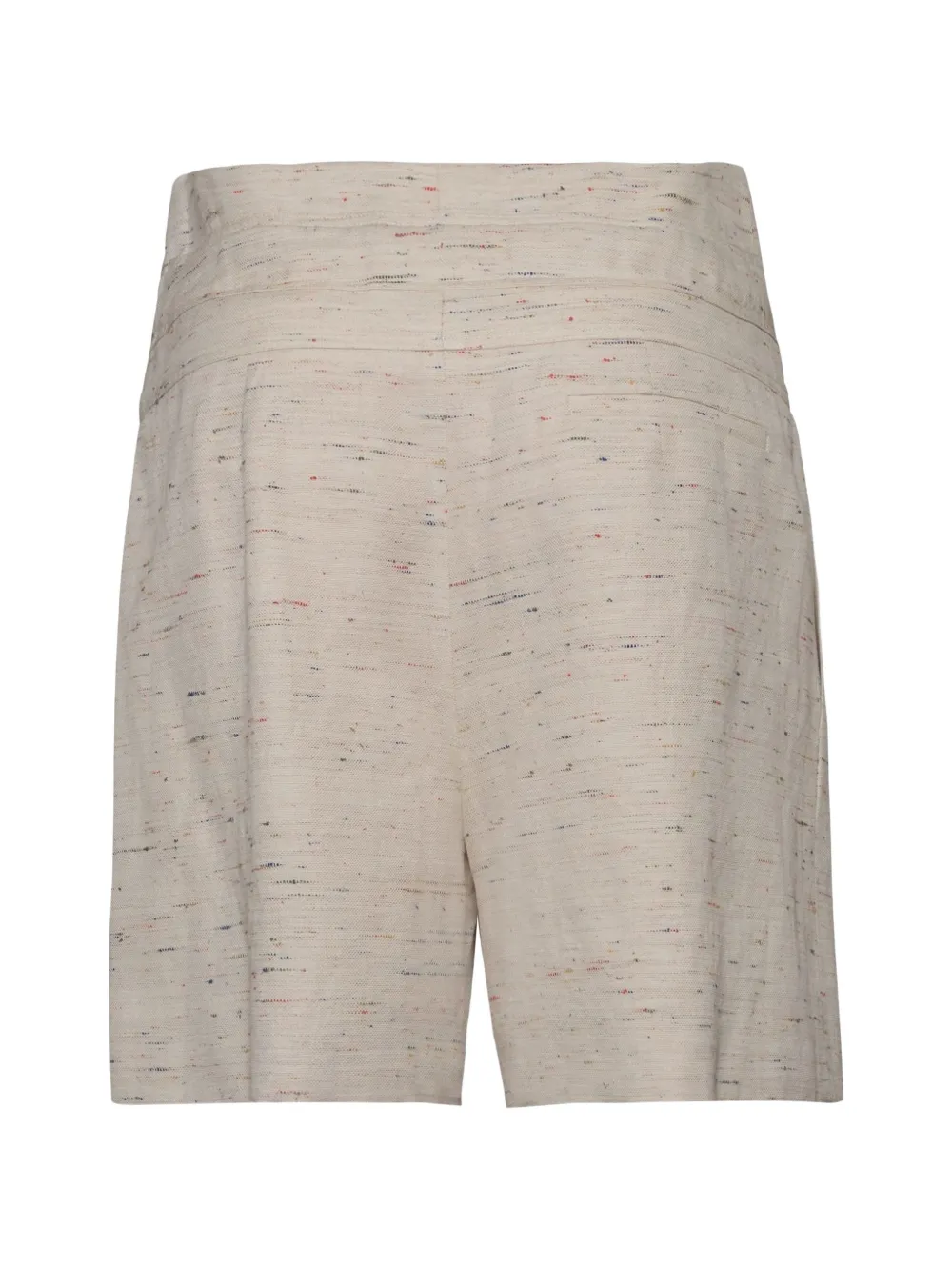 Chloé Geplooide shorts met strikdetail Beige