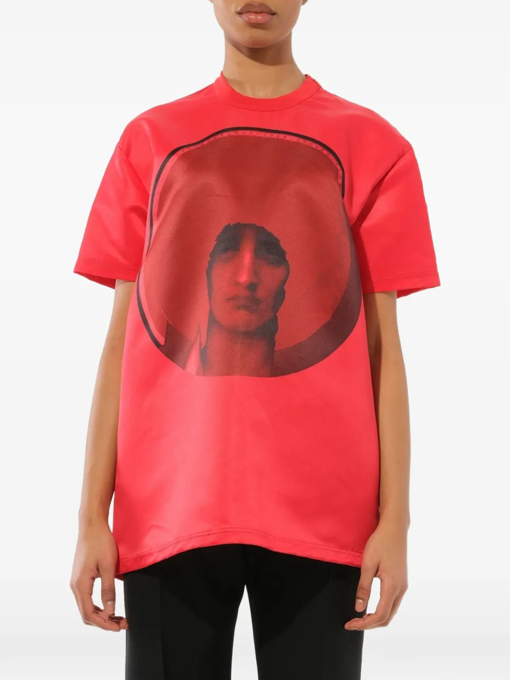 Givenchy graphic-print Podium T-shirt - Rot