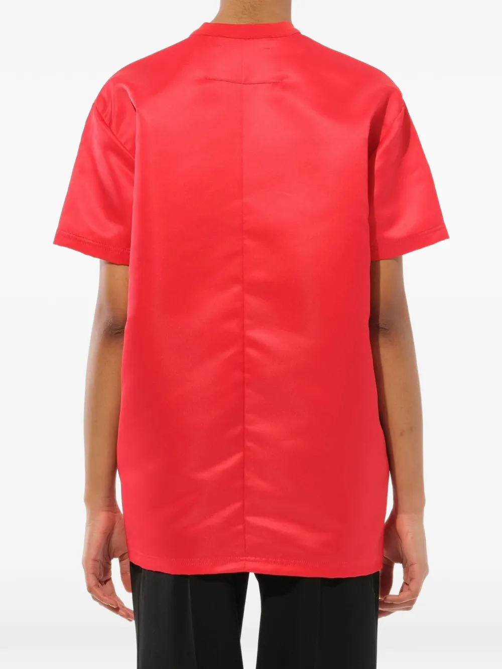Givenchy grafische print podium T-shirt Rood