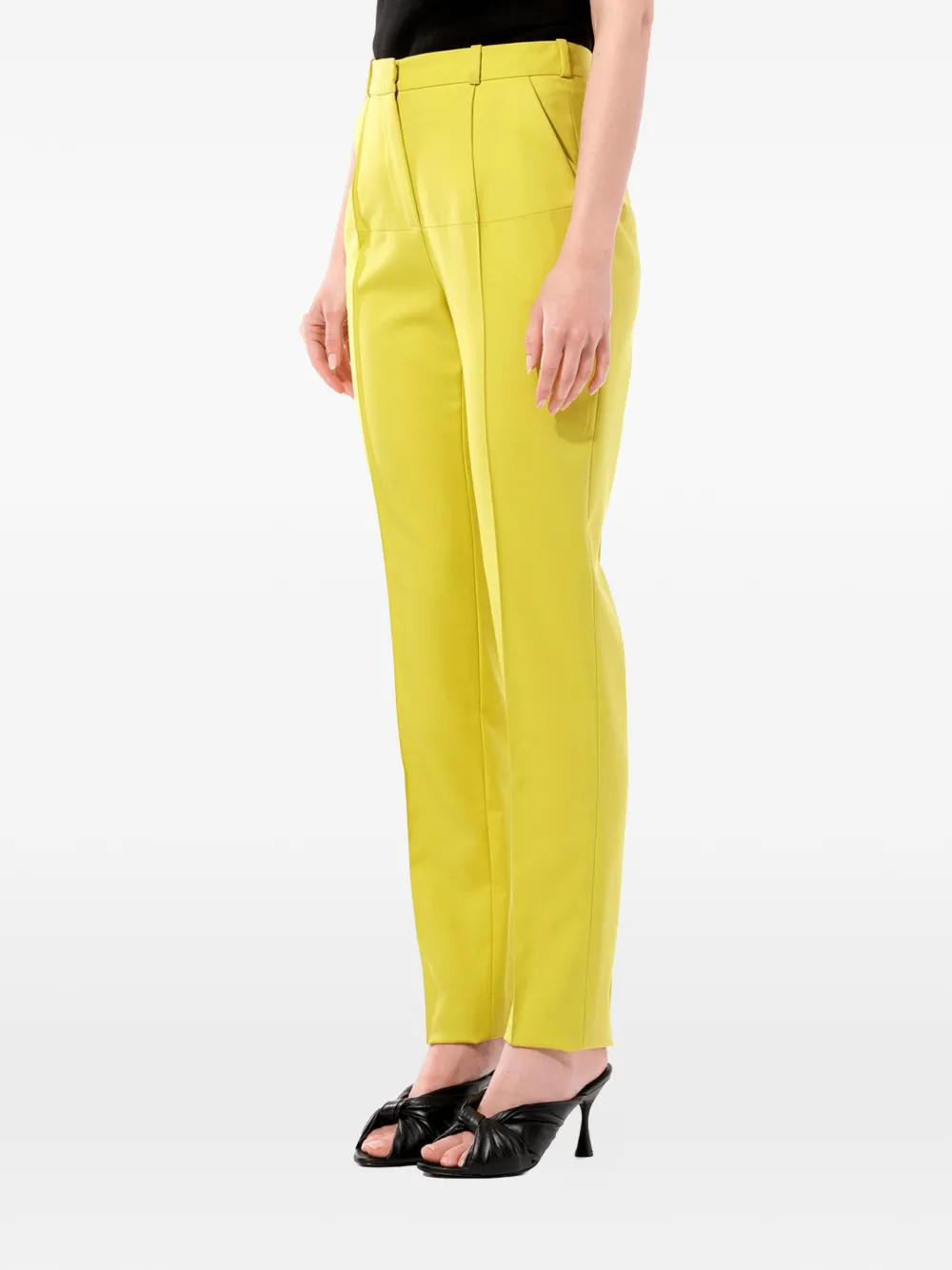 Balenciaga Pantalon met afwerking Geel