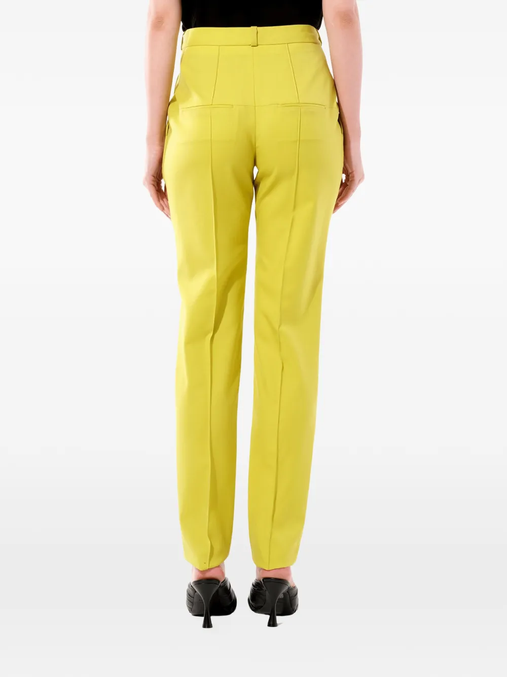 Balenciaga Pantalon met afwerking Geel
