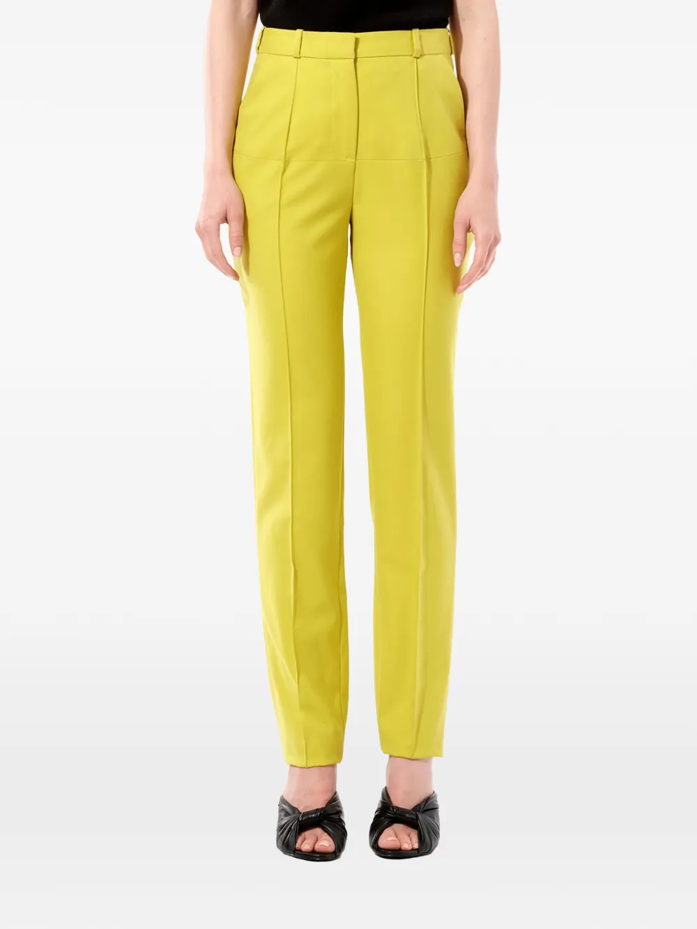 Balenciaga seam-detail tailored trousers - Giallo