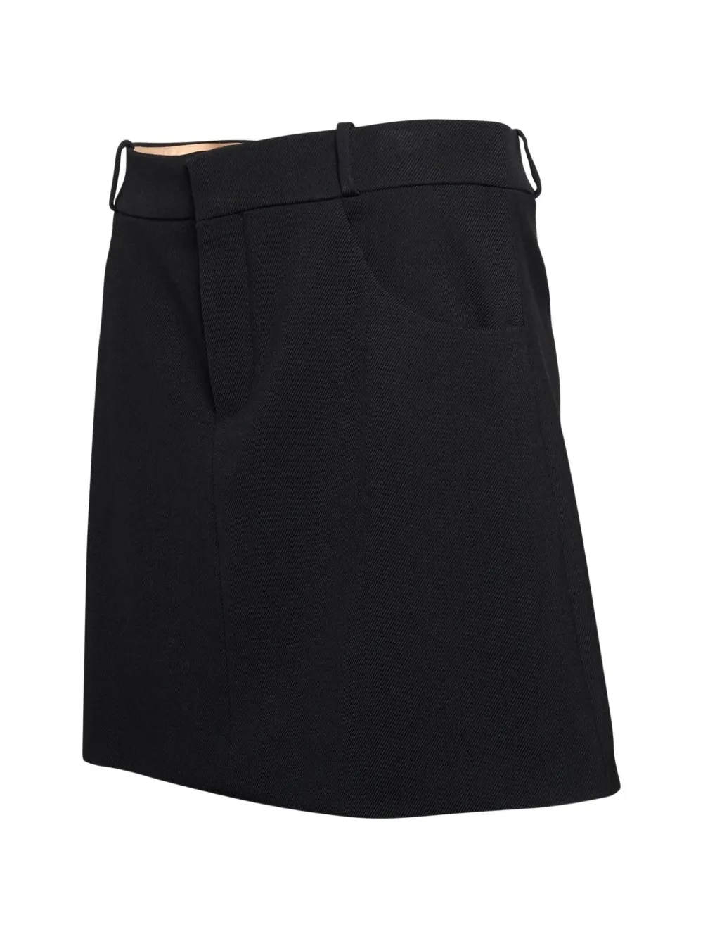 Chloé zip-fastening mini skirt - Schwarz