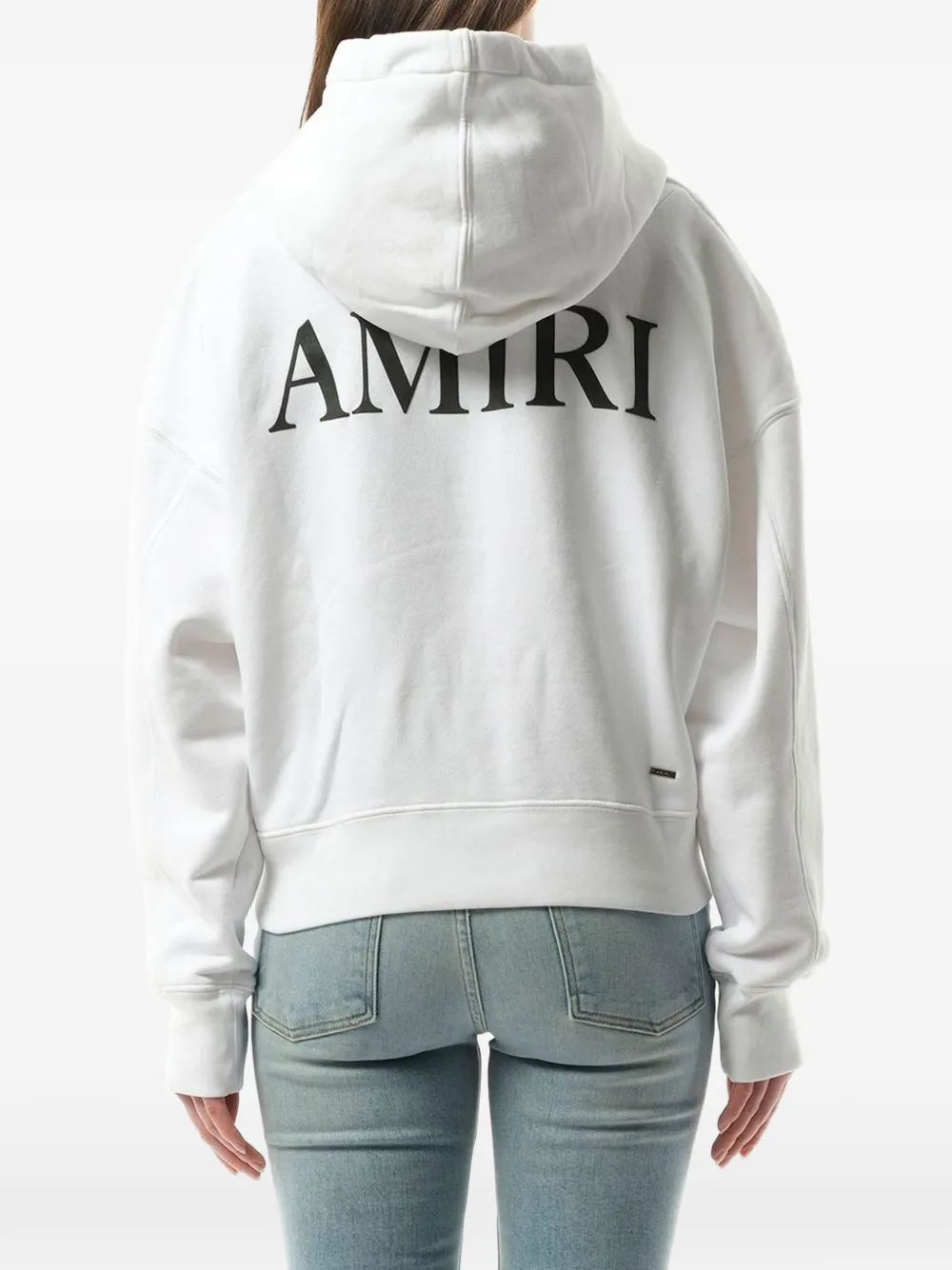 AMIRI MA Core logo-print hoodie Wit