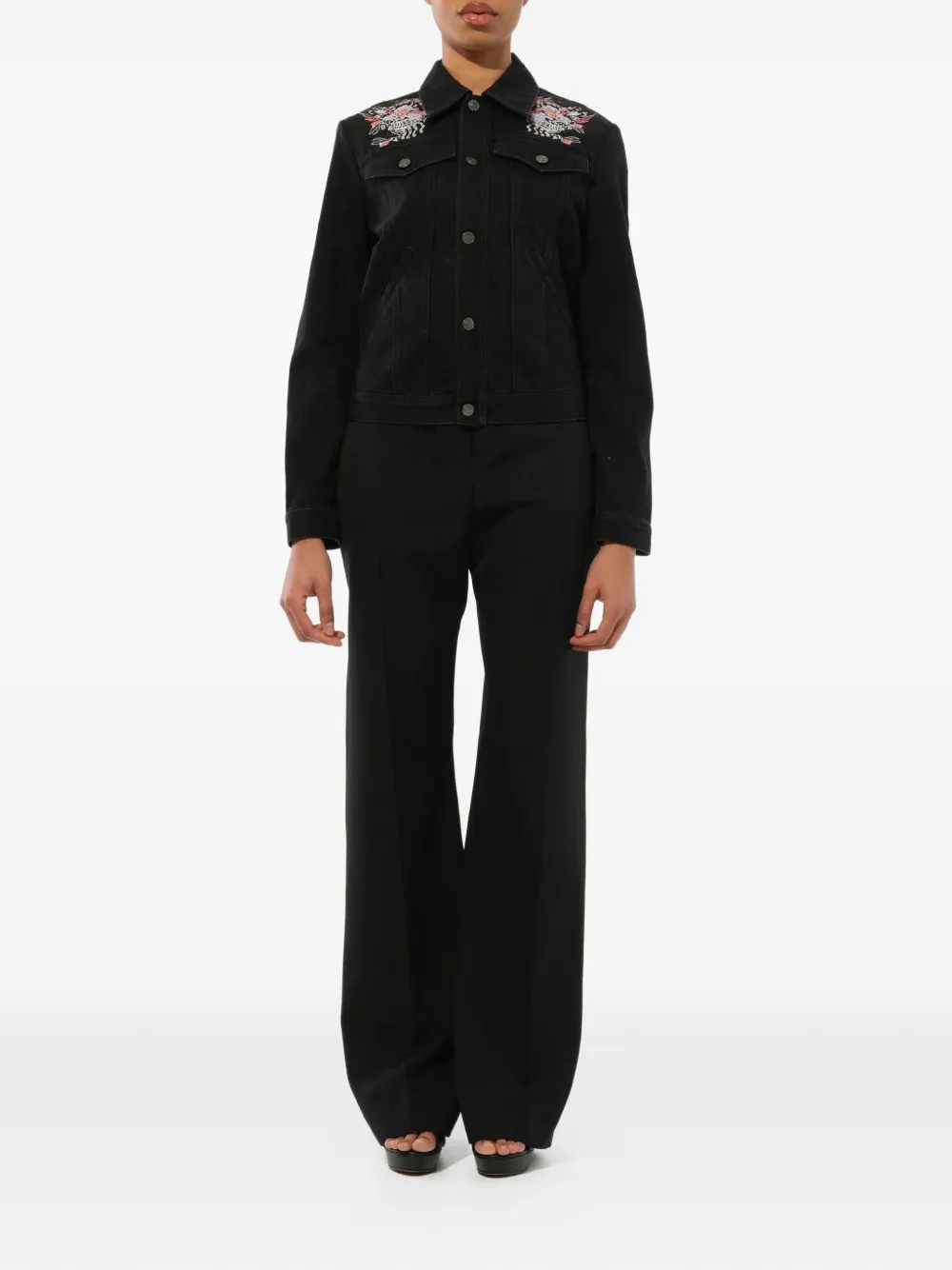Givenchy Denim jack Zwart
