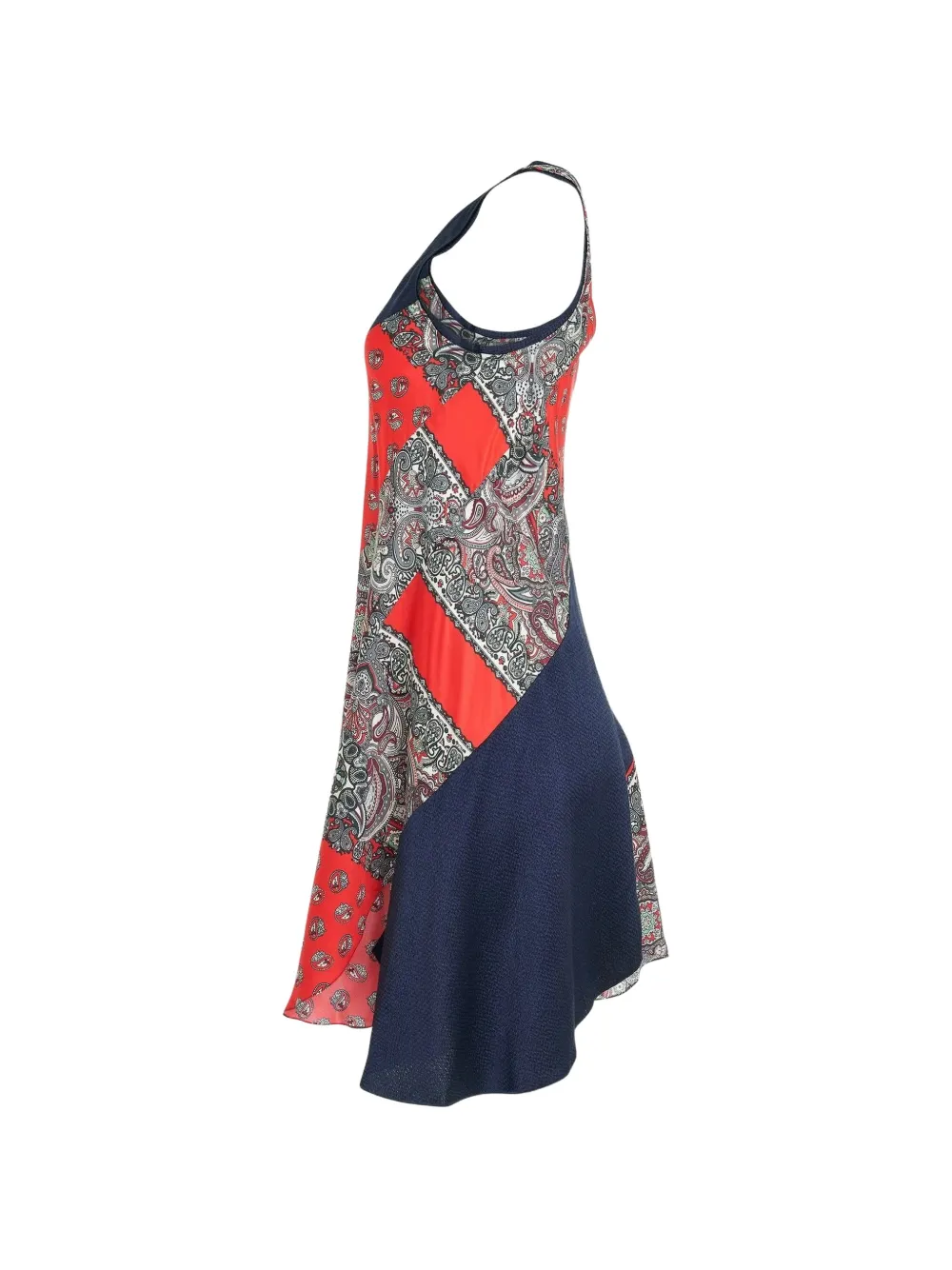 Chloé Mini-jurk met paisley-print Rood