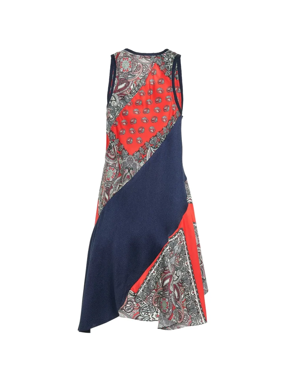 Chloé Mini-jurk met paisley-print Rood