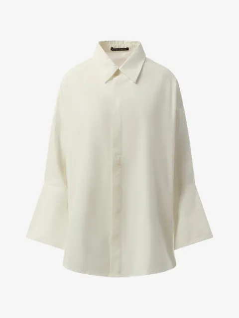 Fax Copy Express camisa oversize con mangas acampanadas
