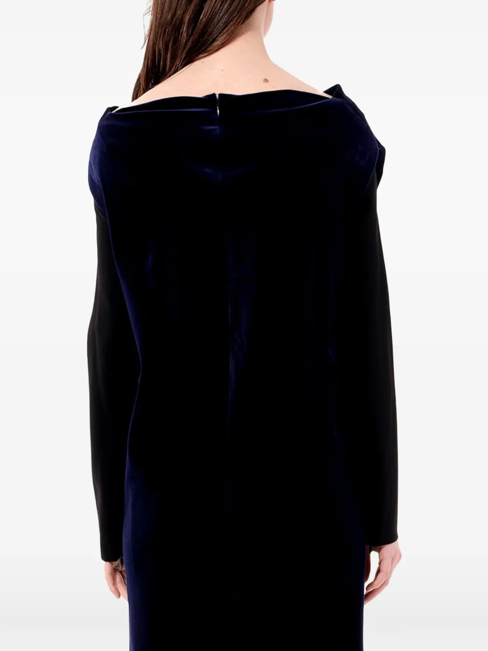 Balenciaga Mini-jurk met fluwelen-effect Zwart