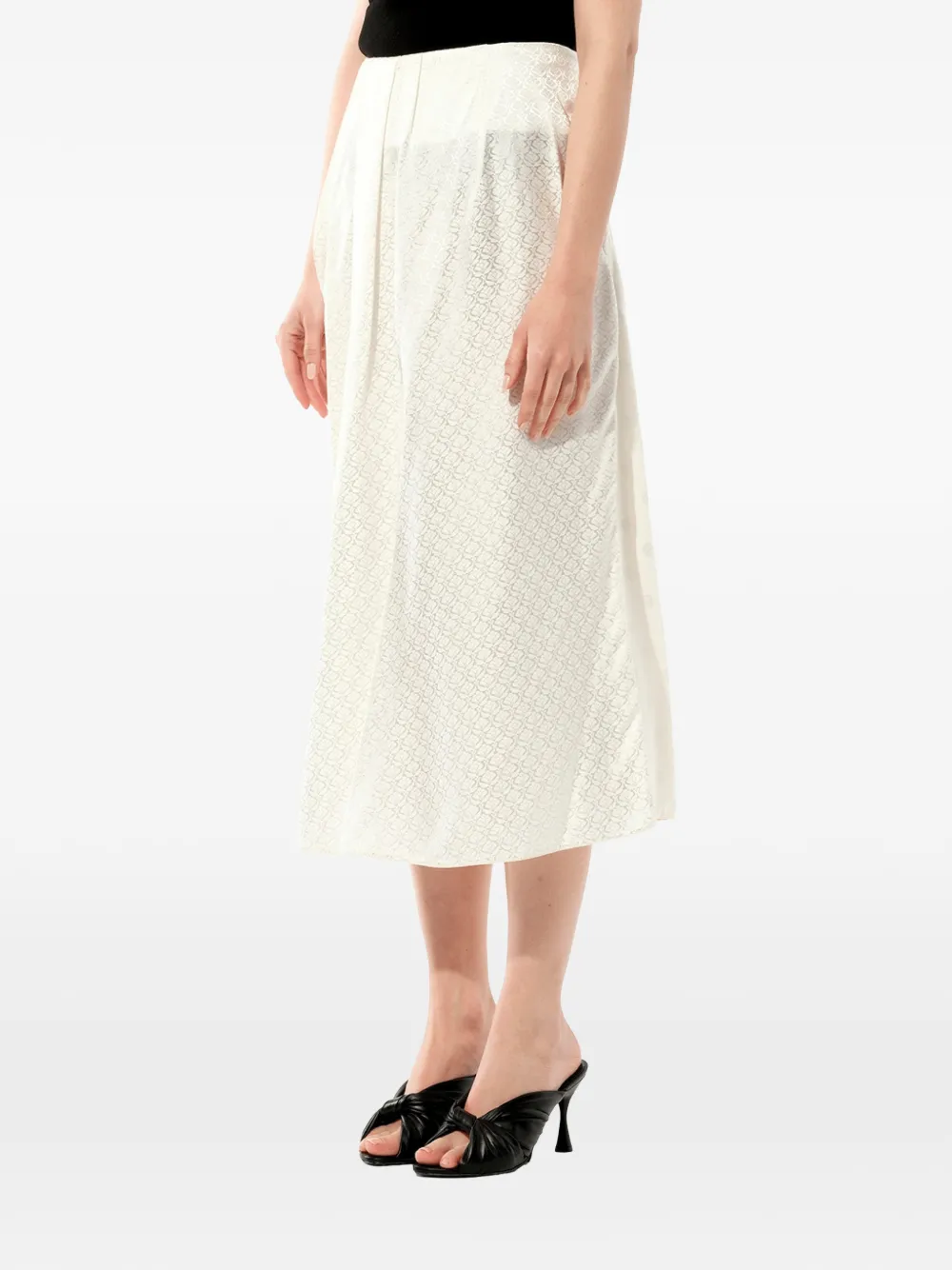Balenciaga Plooirok Wit