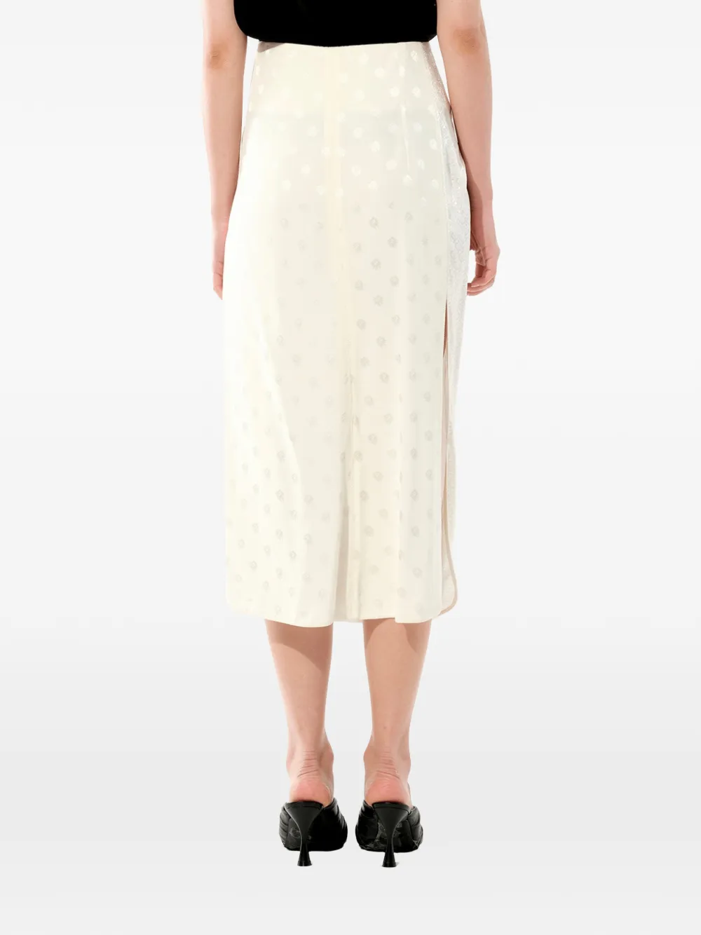 Balenciaga Plooirok Wit