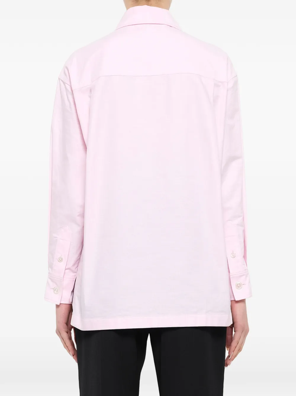 Marc Jacobs Shirt met knoopplakkaat Roze