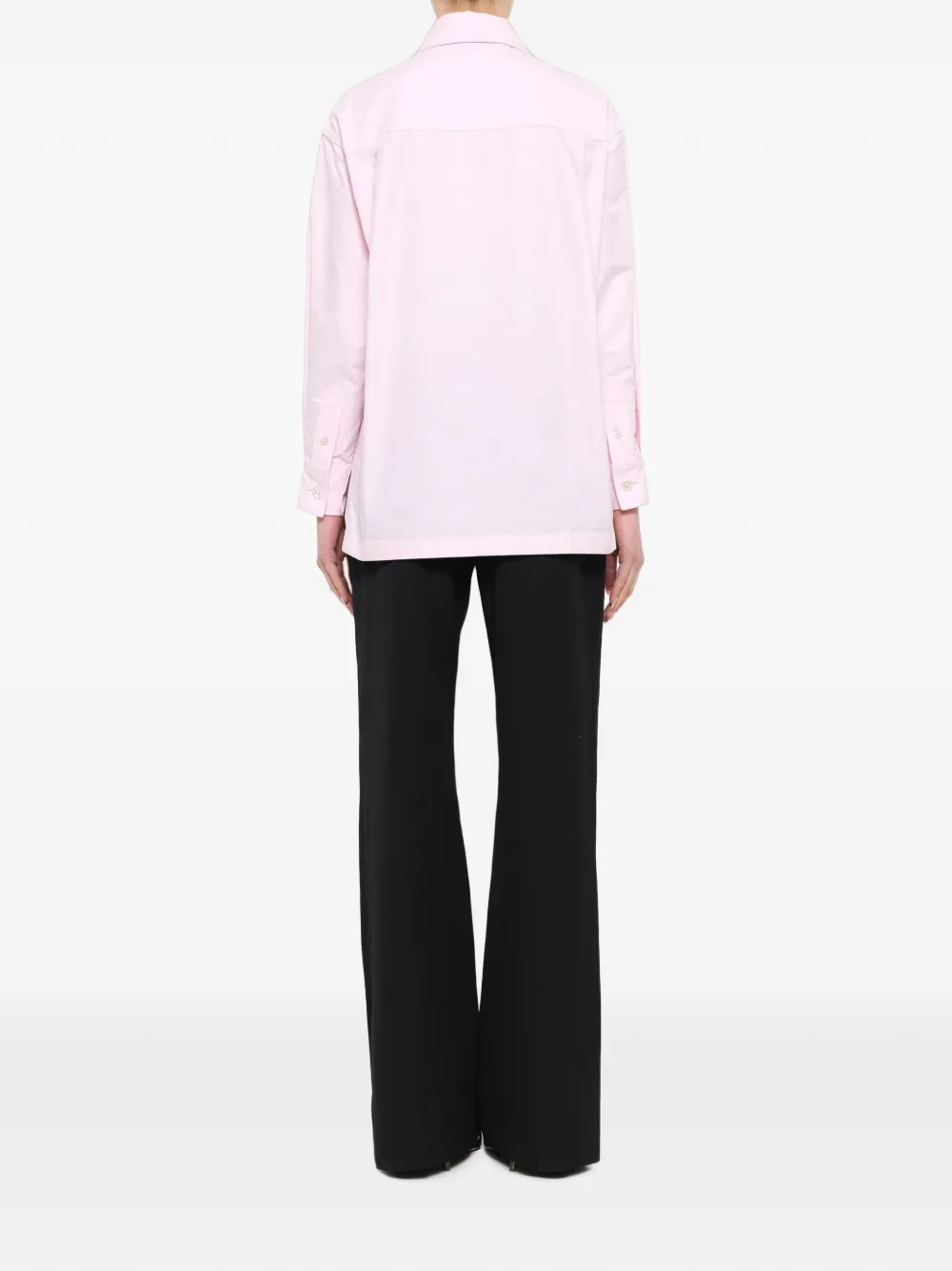 Marc Jacobs Shirt met knoopplakkaat Roze
