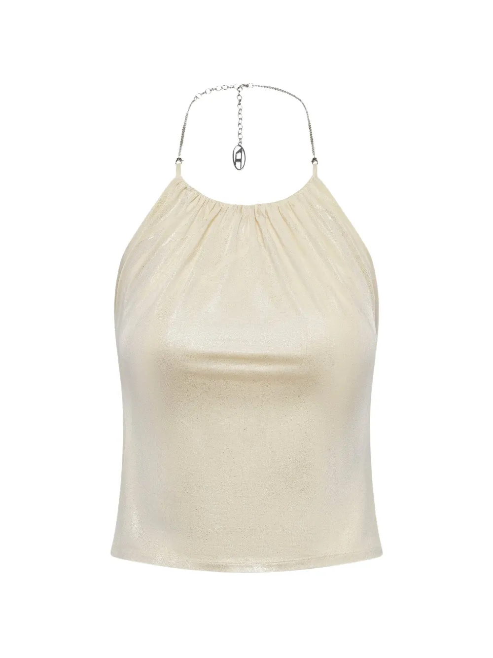 Diesel T-IRENI chain-link halter-neck top - Toni neutri