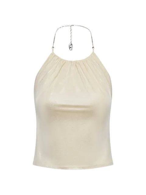 Diesel T-IRENI chain-link halter-neck top
