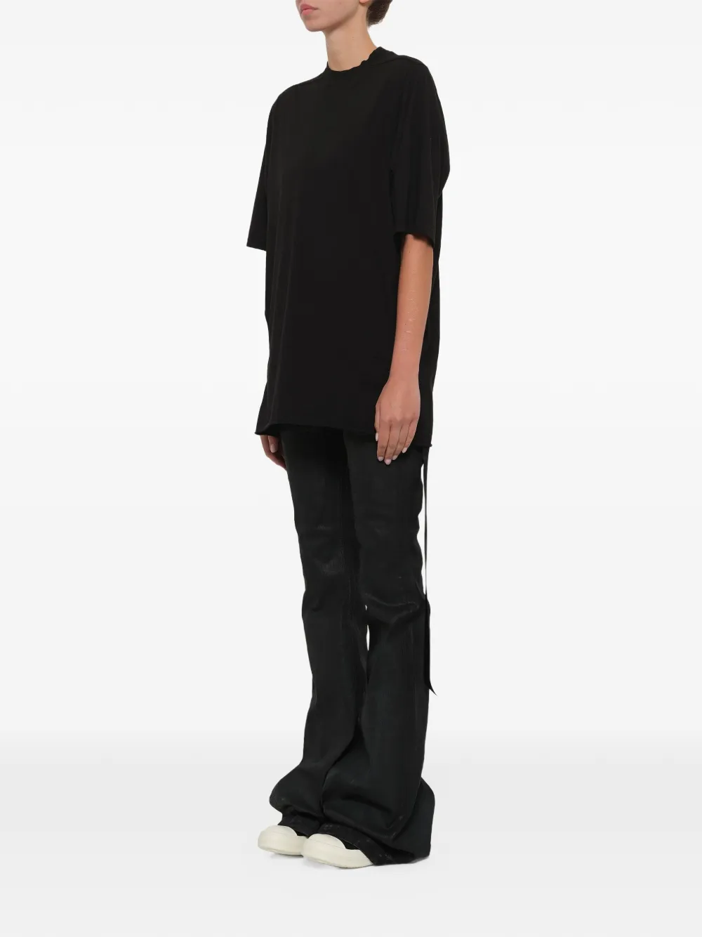 Rick Owens DRKSHDW Subhuman Jumbo T-shirt Zwart