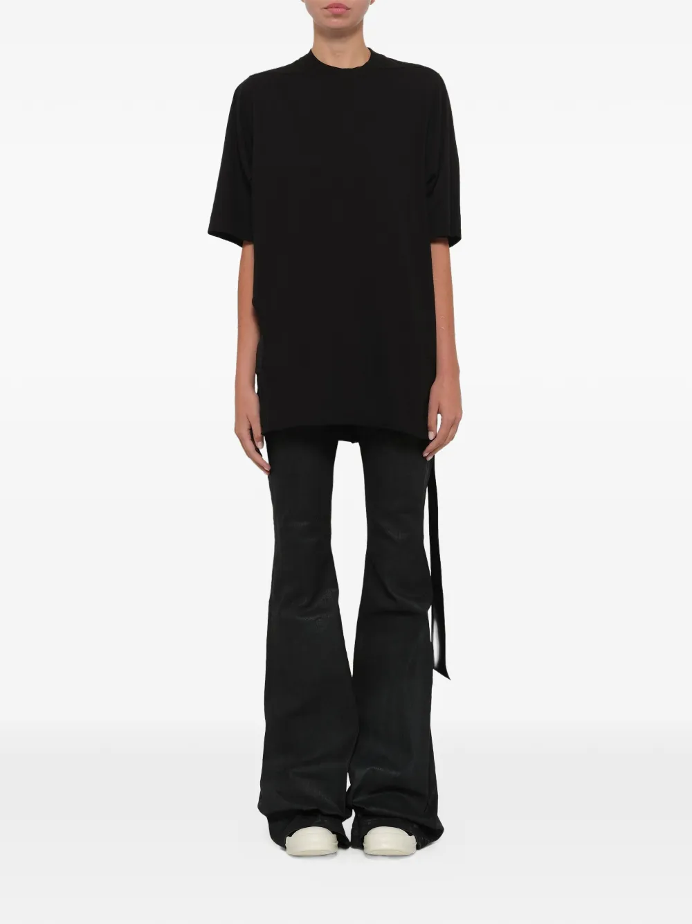 Rick Owens DRKSHDW Subhuman Jumbo T-shirt Zwart
