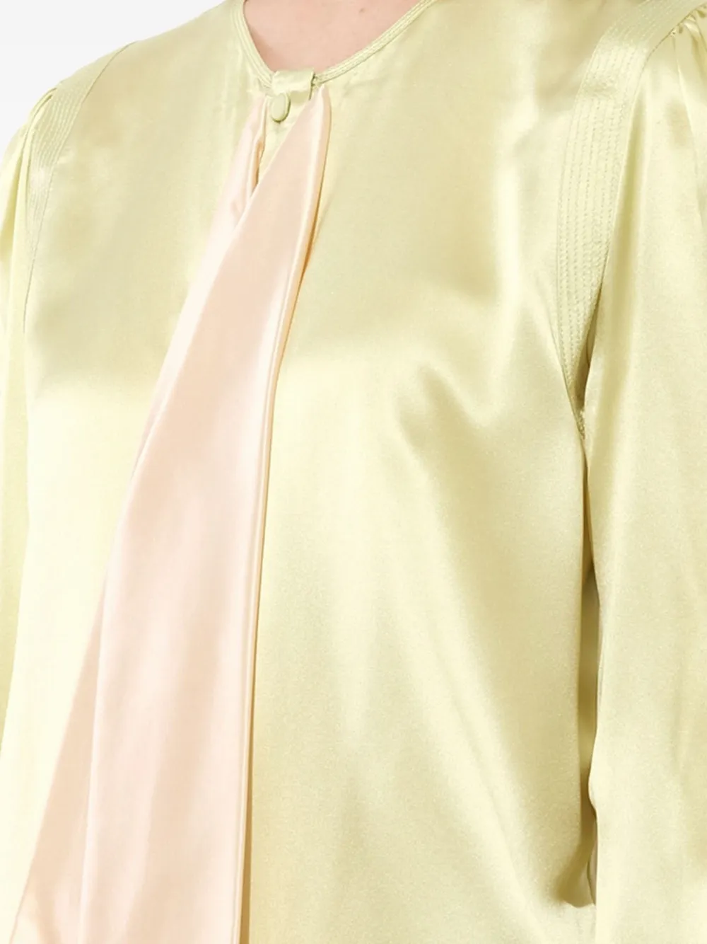 Givenchy Podium blouse met lange mouwen Groen