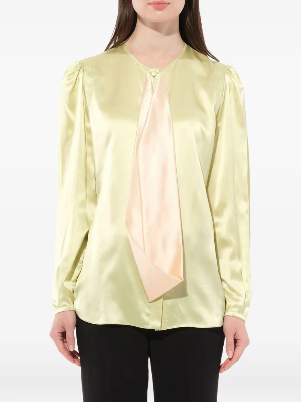 Givenchy Podium long-sleeve shirt - Verde