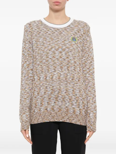 Kenzo tiger-patch sweater