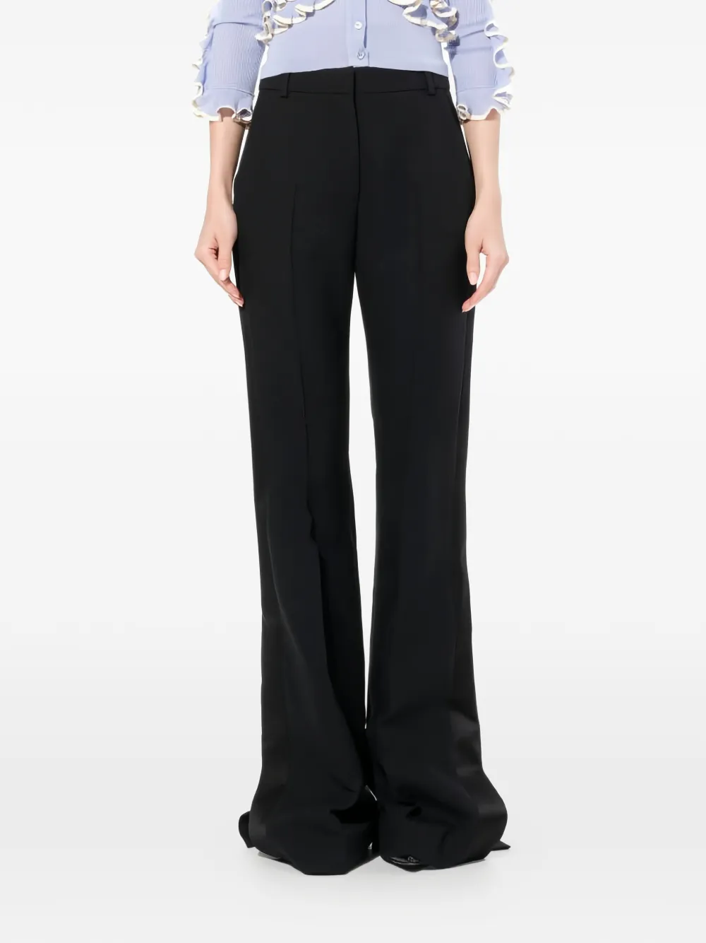 Alexander McQueen light wool trousers - Nero