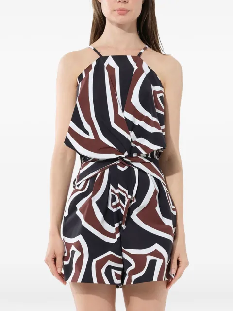 PUCCI jumpsuit con estampado abstracto