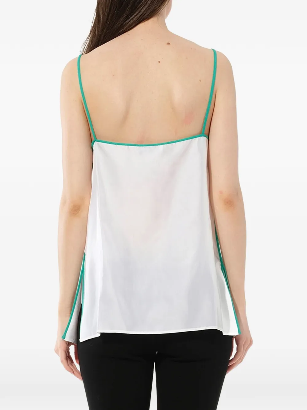 PUCCI Mouwloze top Wit