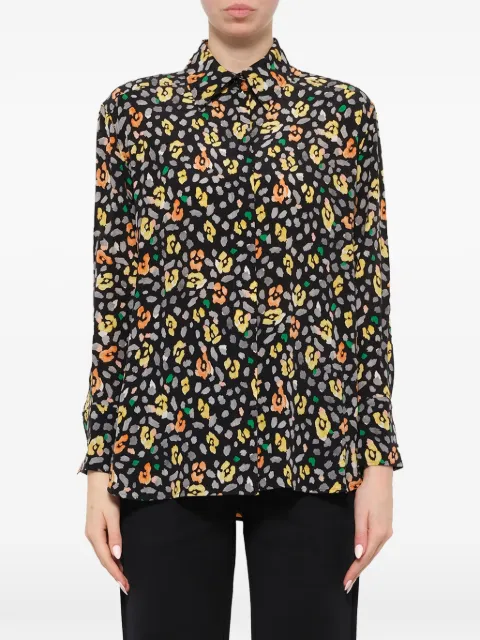 Givenchy floral-print long-sleeve shirt