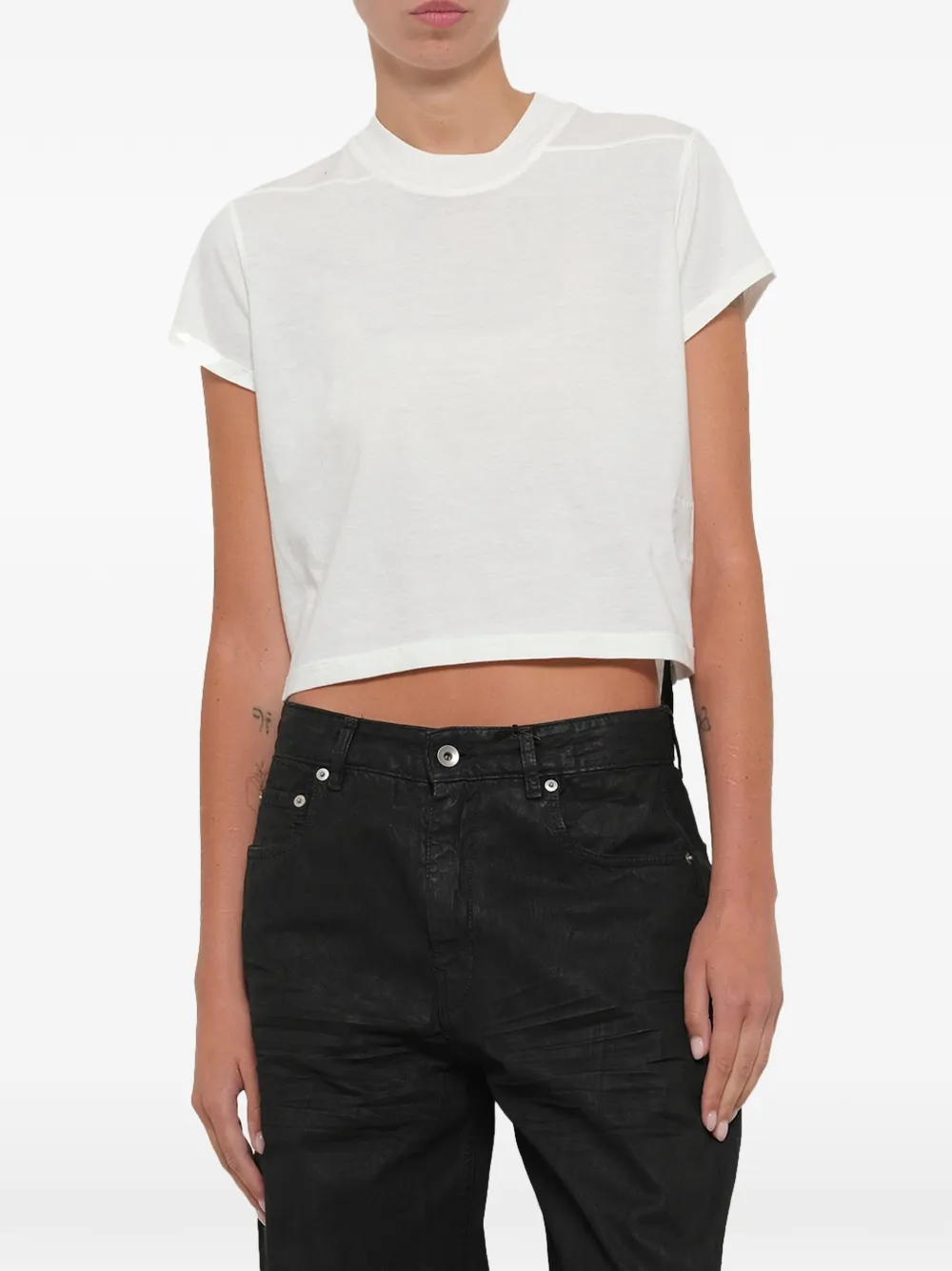 Rick Owens DRKSHDW Small Level T-shirt Wit