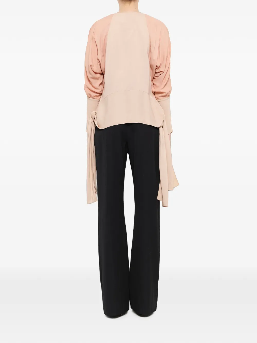 Lanvin Blouse met strikdetail Roze
