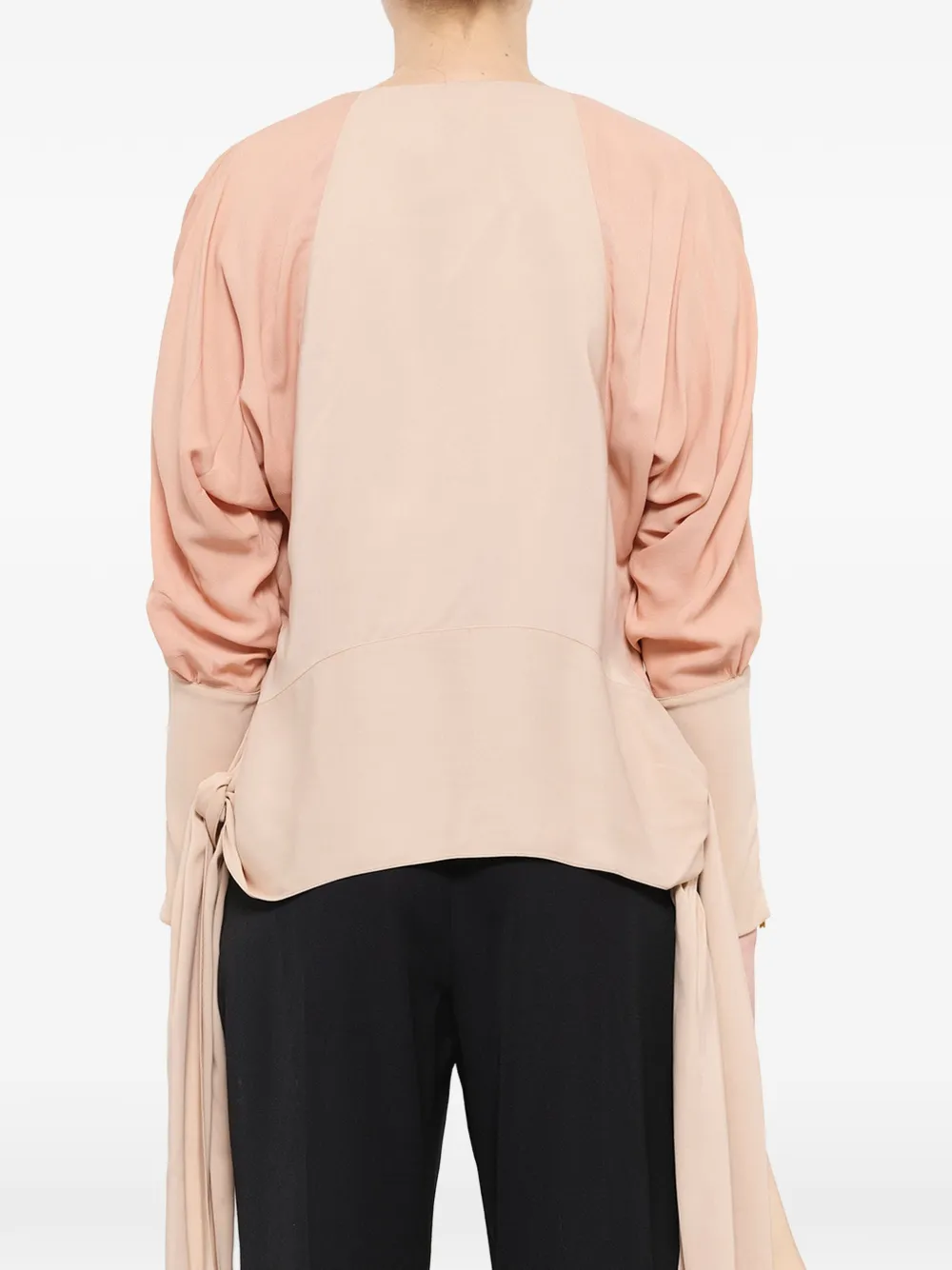Lanvin Blouse met strikdetail Roze