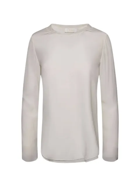 Chloé crew neck long-sleeve top