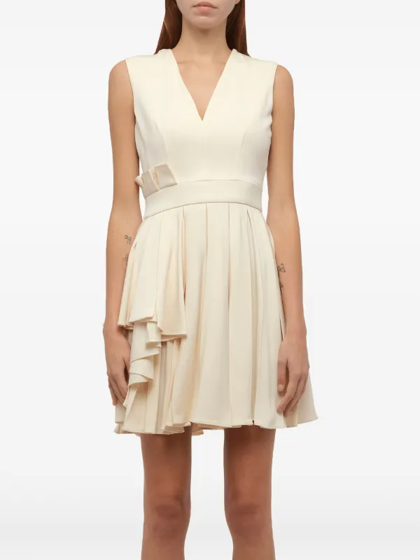 alexander mcqueen white dress Longsleeve Cotton Day | Finished with a back zip fastening. Alexander McQueen | Dresses |