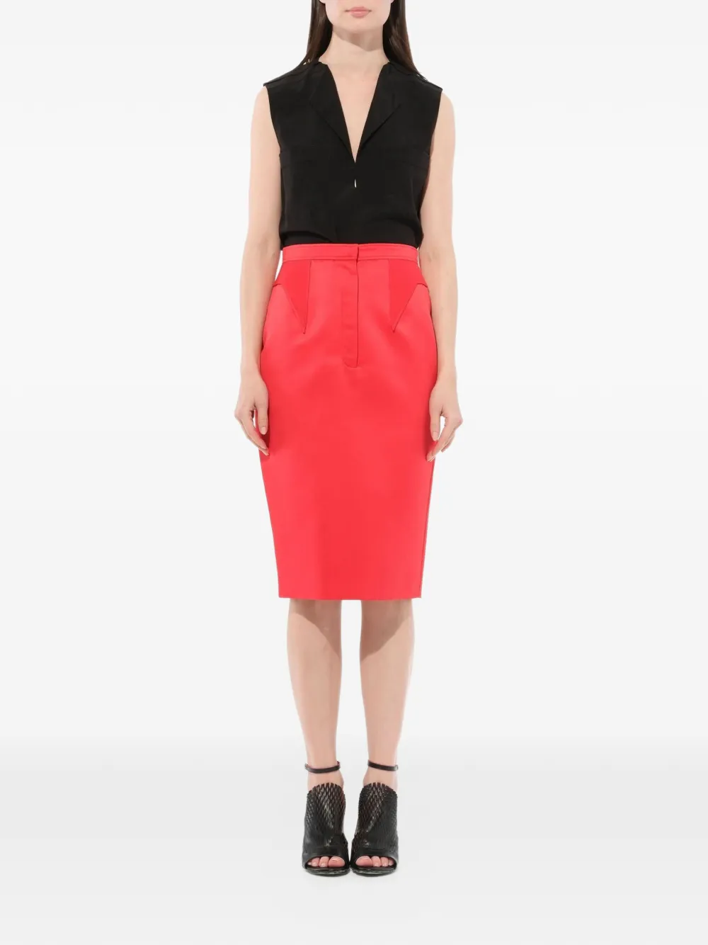 Givenchy Rok met A-lijn Rood