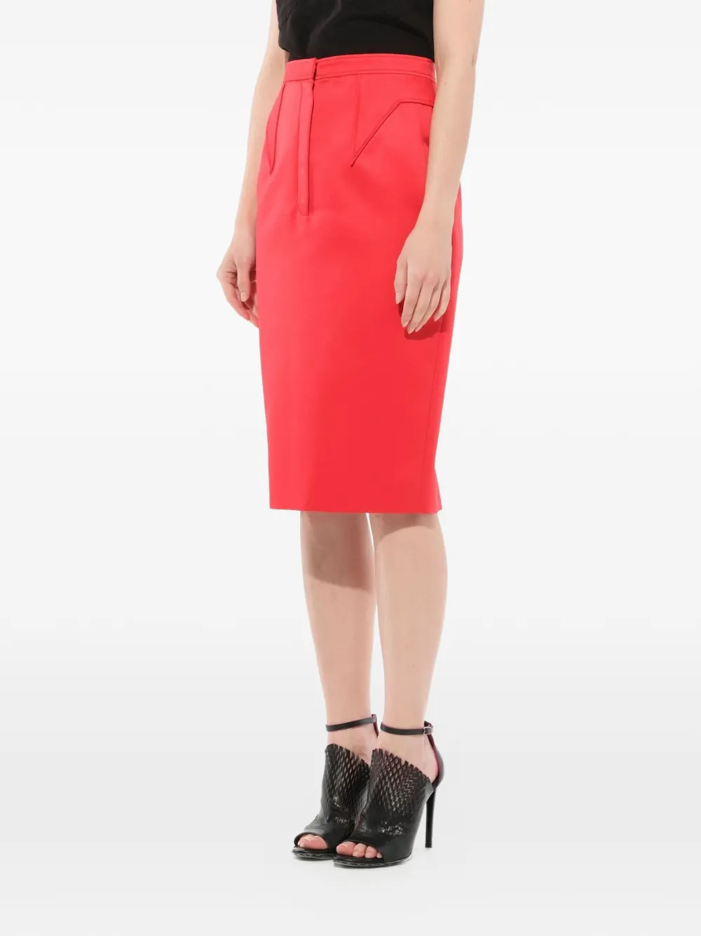 Givenchy Rok met A-lijn Rood